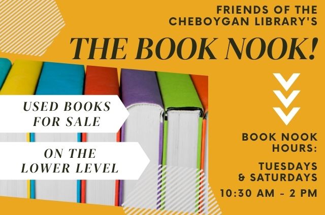 the Friends Book Store is open Tuesdays and Saturdays from 10:30 am to 2 pm.
